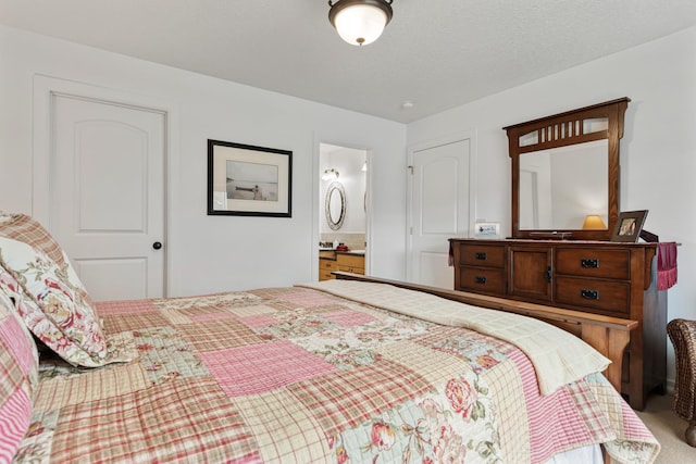 bedroom with ensuite bathroom
