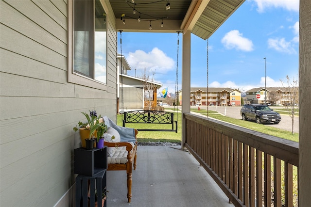 3383 Sora Way, Bozeman, MT 59718 - covered porch with a residential view
