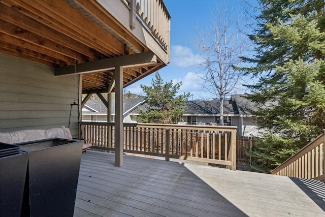 view of deck