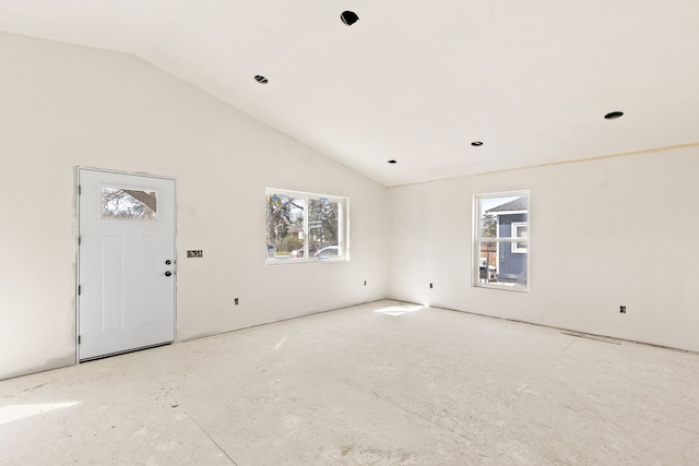 1503 3rd Ave NW, Great Falls, MT 59404 - unfurnished room with vaulted ceiling