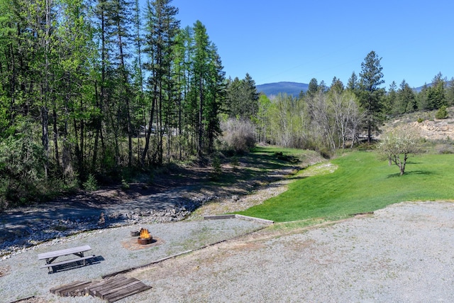 58386 Mt Highway 37, Rexford, MT 59930 - view of road with a mountain view