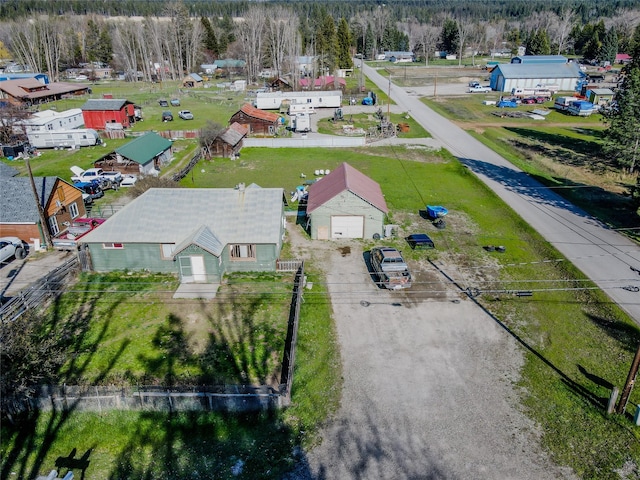drone / aerial view