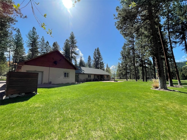view of yard