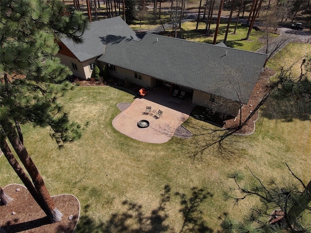 aerial view