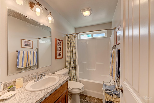 3875 Saint Marys Rd, East Helena, MT 59635 - full bath with vanity and shower / bathtub combination with curtain