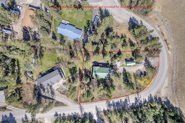 103 Tamarack Woods Dr, Lakeside, MT 59922 - birds eye view of property