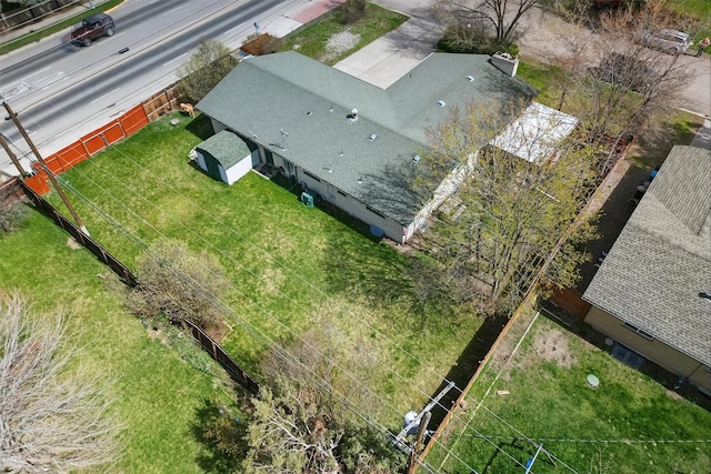 drone / aerial view