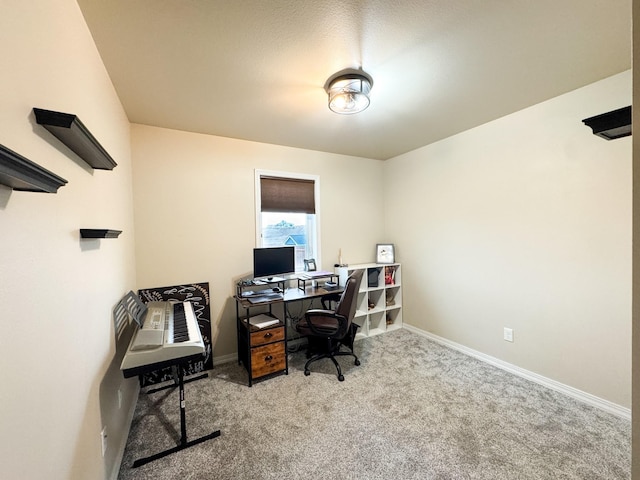 8626 Snapdragon Dr, Missoula, MT 59808 - office area featuring carpet floors and baseboards