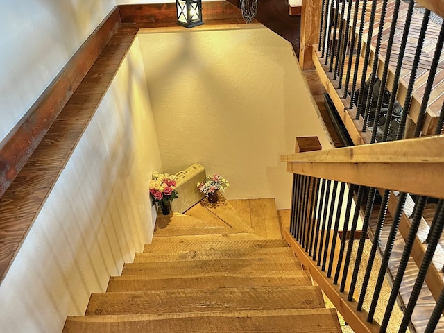 view of stairs
