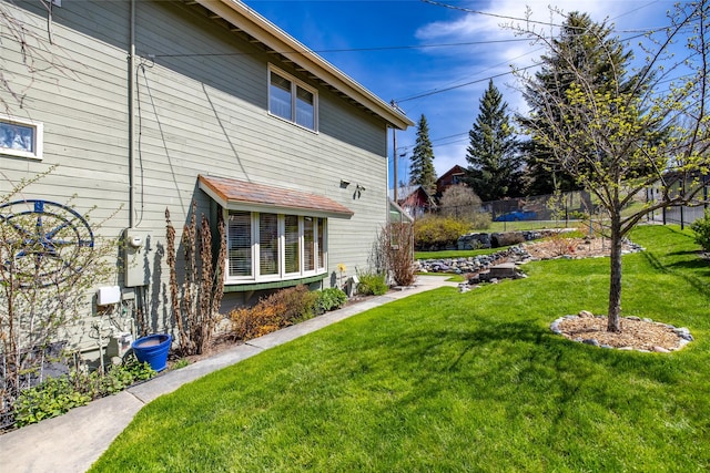 view of yard