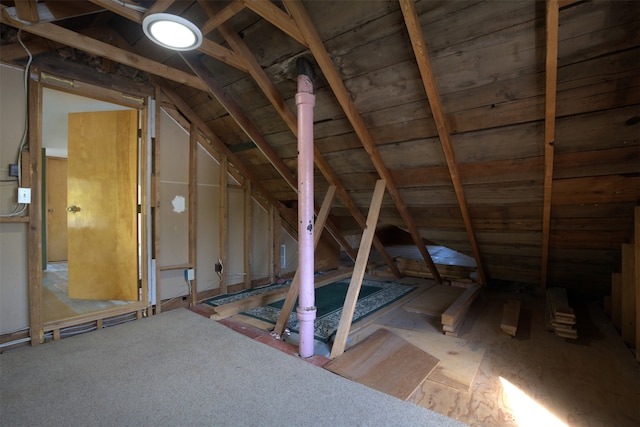 226 S Davis St, Missoula, MT 59801 - view of unfinished attic