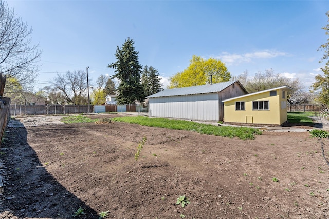 226 S Davis St, Missoula, MT 59801 - view of yard with fence and an outdoor structure