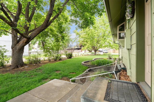 226 S Davis St, Missoula, MT 59801 - view of grassy yard with a patio area