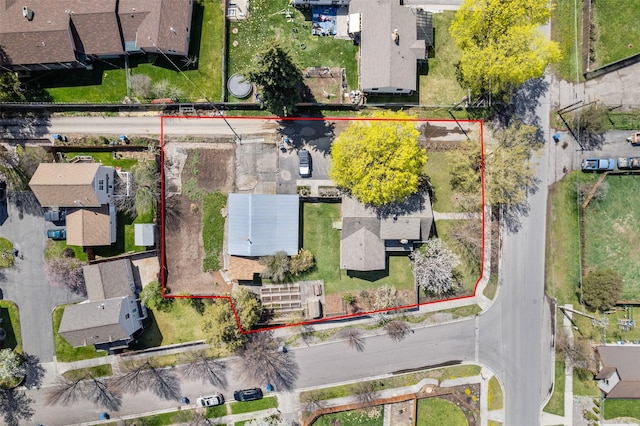 226 S Davis St, Missoula, MT 59801 - birds eye view of property featuring a residential view