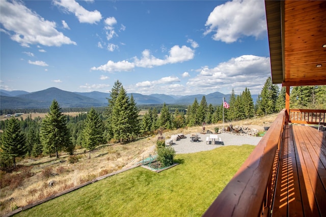 property view of mountains