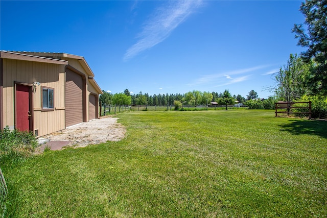 19720 Leo Hansen Rd, Florence, MT 59833 - view of yard with fence