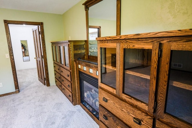 room details featuring carpet and visible vents