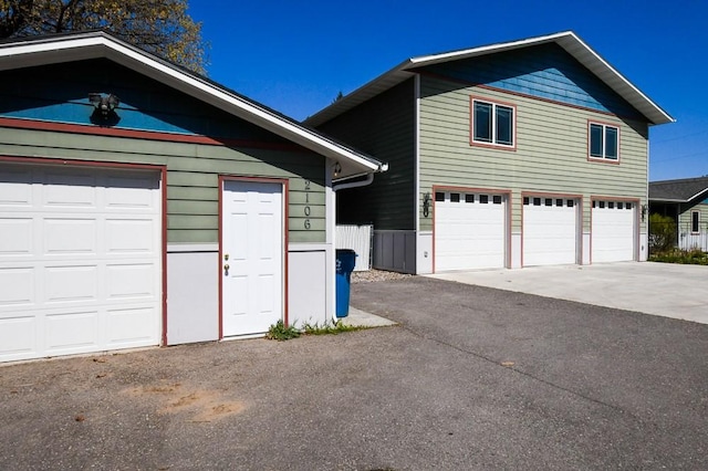 exterior space with driveway