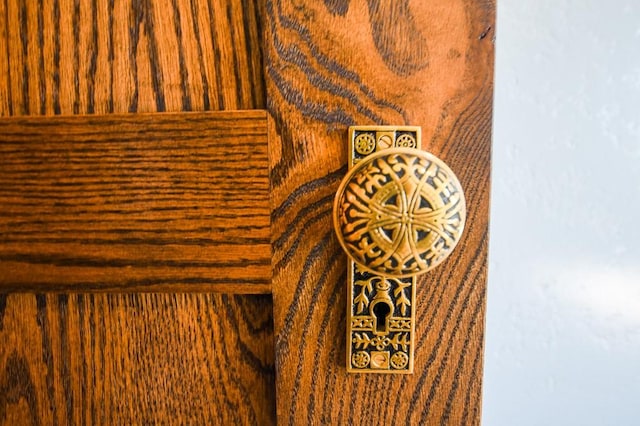 view of room details