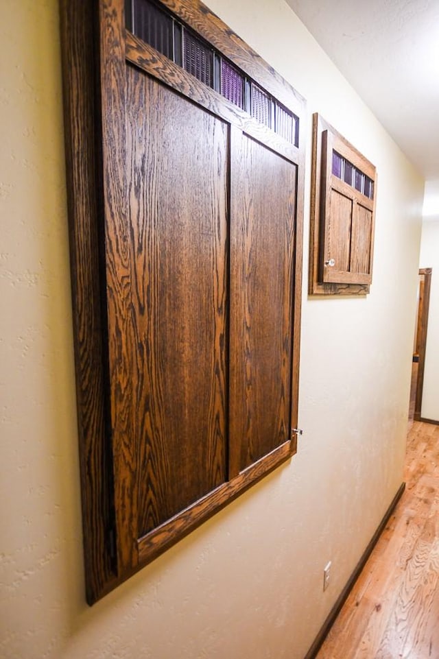 details with wood finished floors