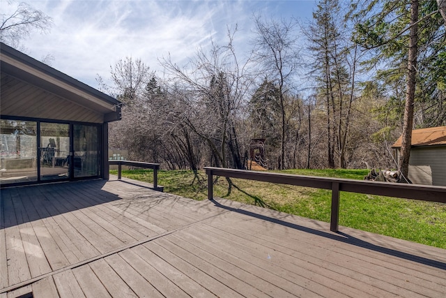 view of deck