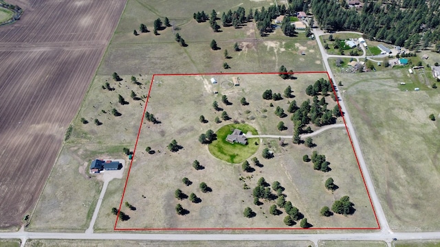 34051 Ridge Rd, Polson, MT 59860 - bird's eye view with a rural view