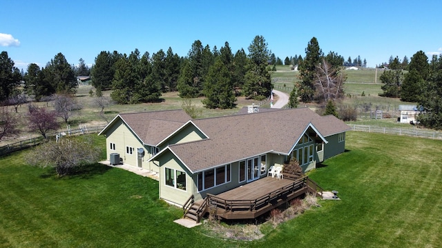 34051 Ridge Rd, Polson, MT 59860 - drone / aerial view