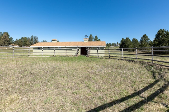 34051 Ridge Rd, Polson, MT 59860 - view of yard with fence and a rural view