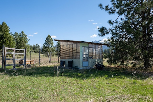 34051 Ridge Rd, Polson, MT 59860 - view of outdoor structure with fence and an outdoor structure