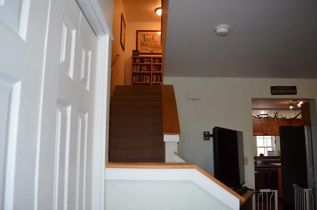 view of staircase