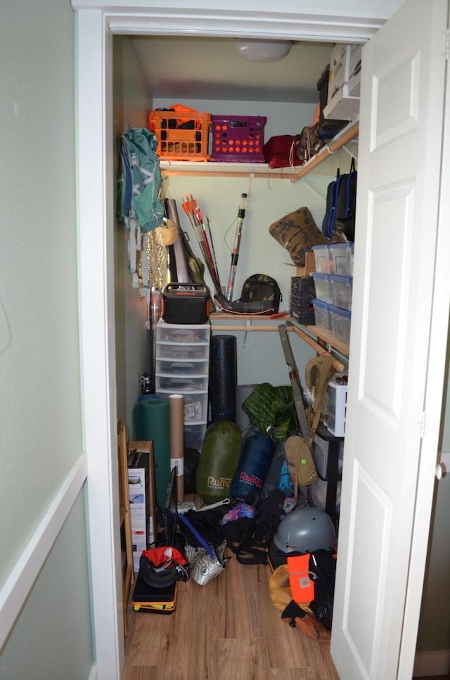 view of storage