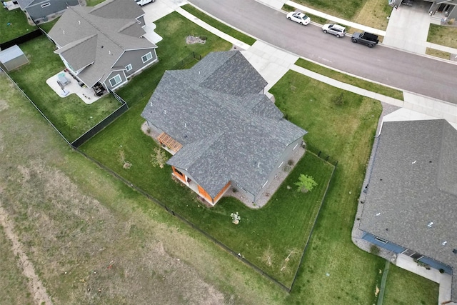 drone / aerial view
