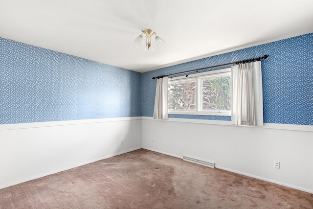 416 Riverview Dr E, Great Falls, MT 59404 - carpeted spare room with baseboards and visible vents