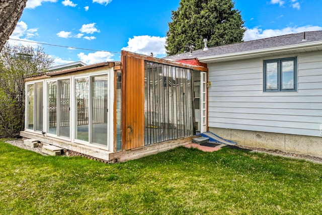 416 Riverview Dr E, Great Falls, MT 59404 - exterior space with a sunroom