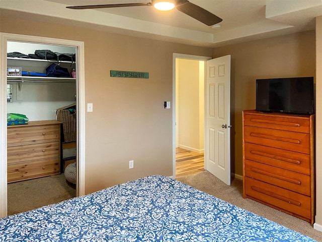 329 35th Ave NE, Great Falls, MT 59404 - carpeted bedroom featuring a ceiling fan and a closet