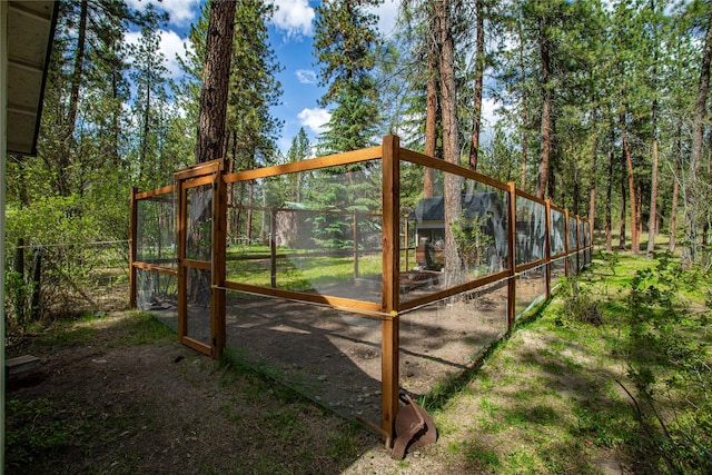 exterior space with exterior structure and an outdoor structure