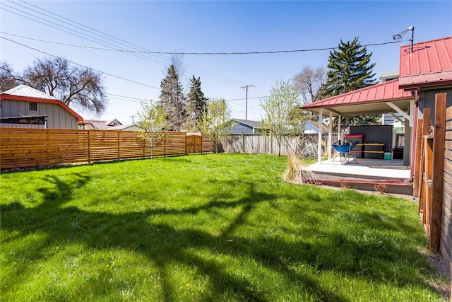 111 6th Ave W, Polson, MT 59860 - view of yard featuring a fenced backyard