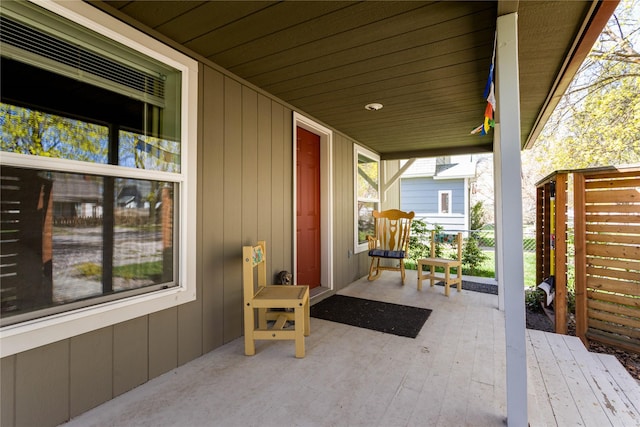 111 6th Ave W, Polson, MT 59860 - view of patio / terrace featuring covered porch