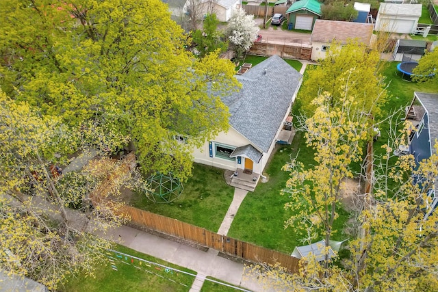 aerial view