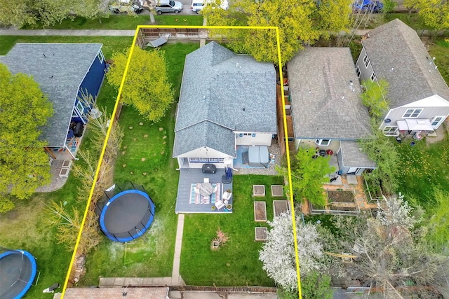 drone / aerial view