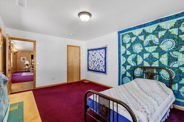 261 Green Briar Trl, Eureka, MT 59917 - bedroom featuring carpet floors and baseboards