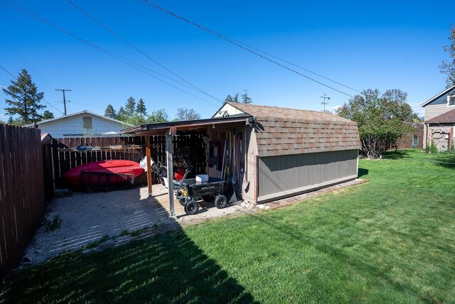 617 N 5th St, Hamilton, MT 59840 - view of shed