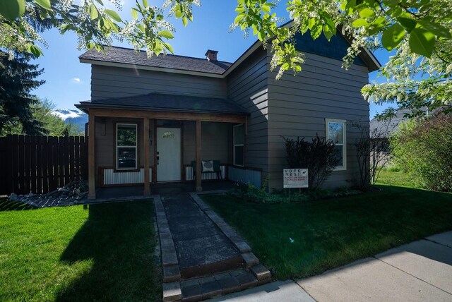 617 N 5th St, Hamilton, MT 59840 - view of shed with fence