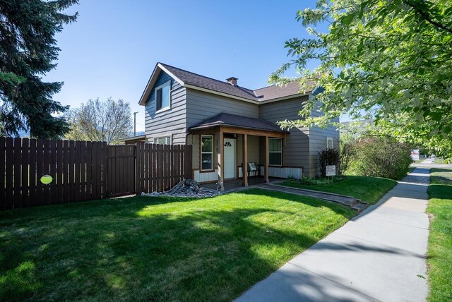 617 N 5th St, Hamilton, MT 59840 - view of yard