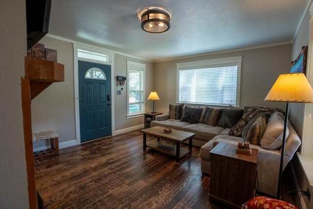 617 N 5th St, Hamilton, MT 59840 - bedroom featuring dark wood-style flooring and a ceiling fan