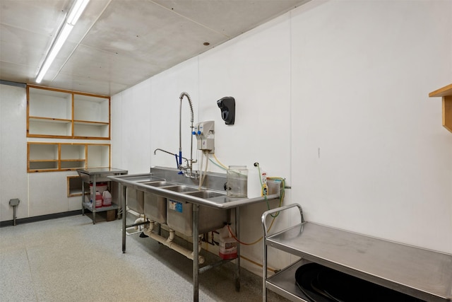 interior space with baseboards