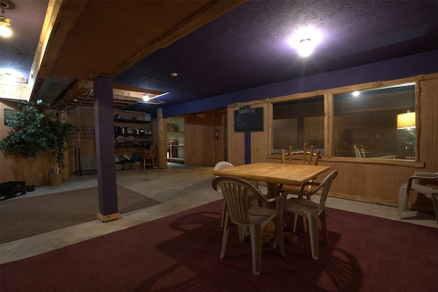 view of dining area
