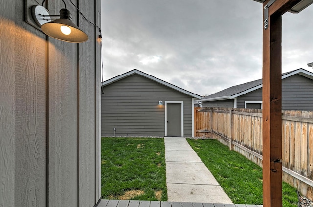 4151 Killarney Way, Missoula, MT 59808 - view of yard with fence and an outbuilding