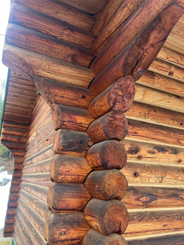 557 Crows Nest Main St, Haugan, MT 59842 - exterior details featuring log exterior