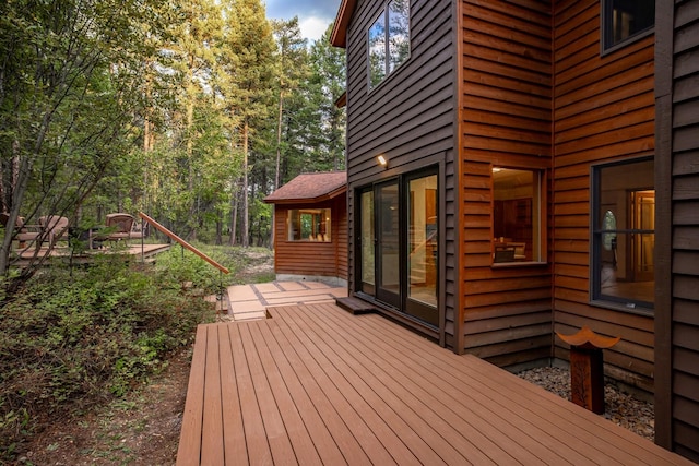 145 Little Mountain Ln, Whitefish, MT 59937 - view of deck